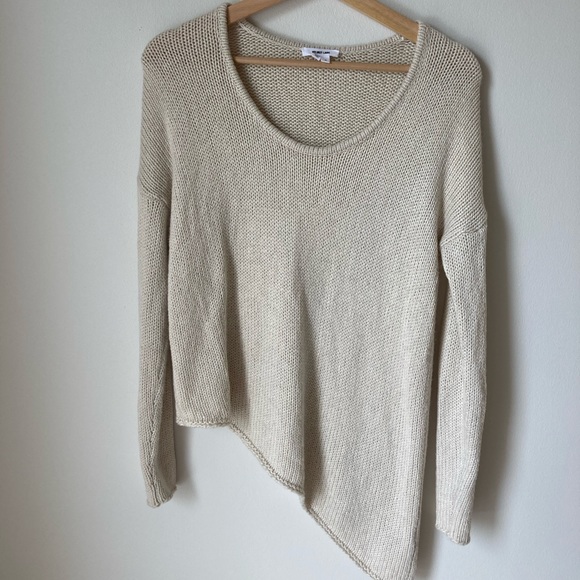 Helmut Lang Sweaters - Helmut Lang Alpaca Asymmetrical Sweater